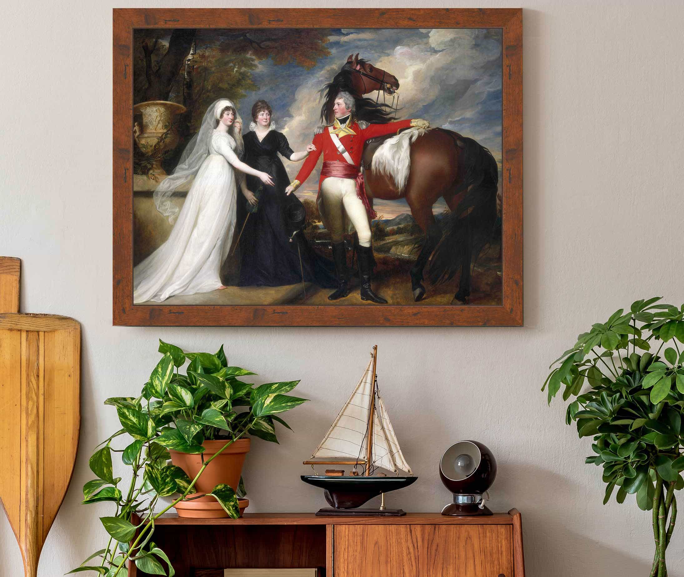 Colonel William Fitch And His Sisters Sarah And Ann Fitch by John Singleton Copley