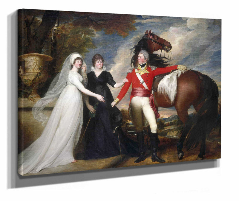 Colonel William Fitch And His Sisters Sarah And Ann Fitch by John Singleton Copley