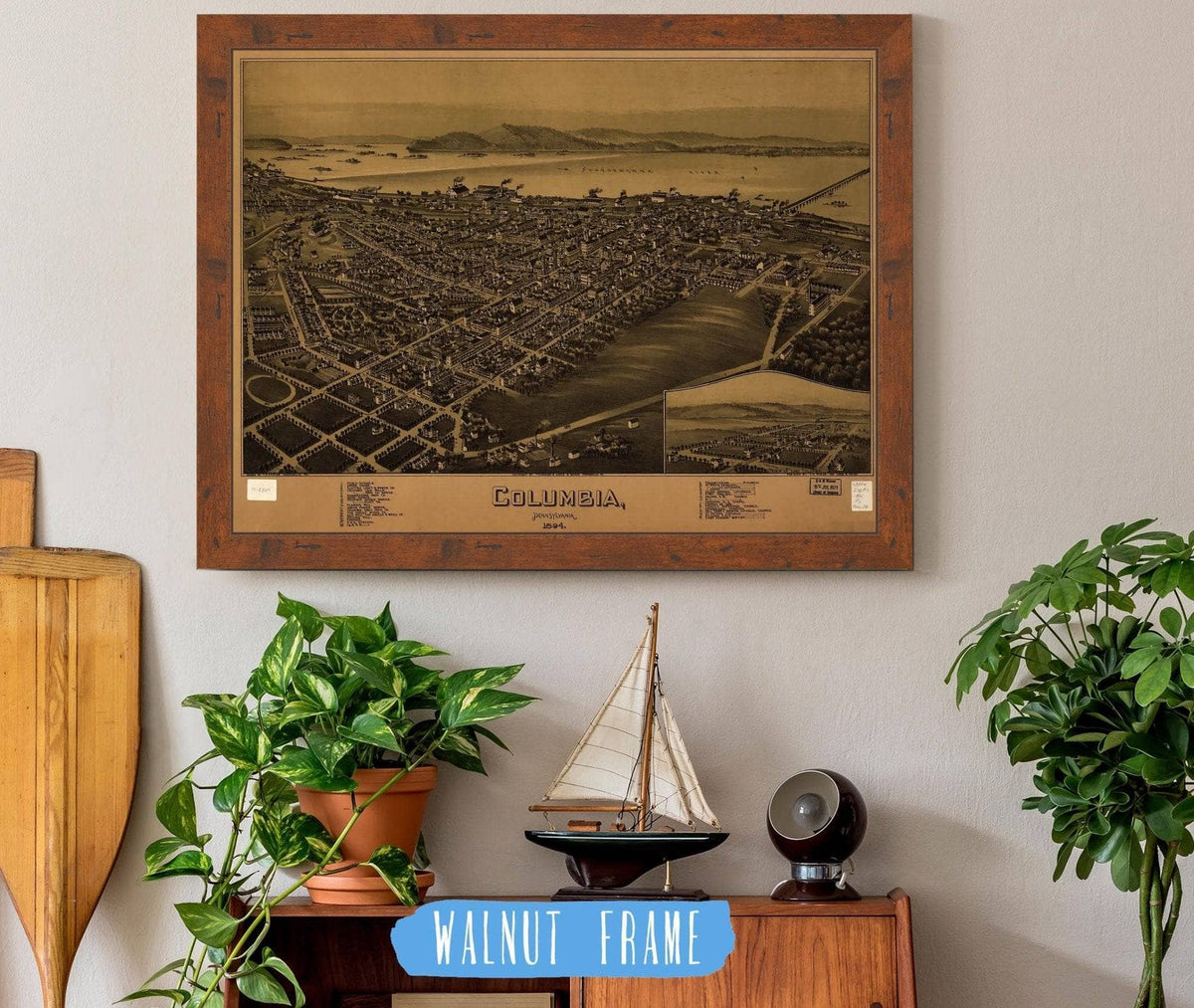 Columbia Pennsylvania 1894 State of Pennsylvania