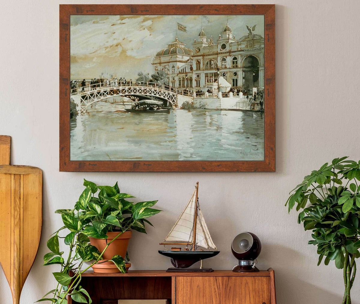 Columbian Exposition Chicago by Childe Hassam