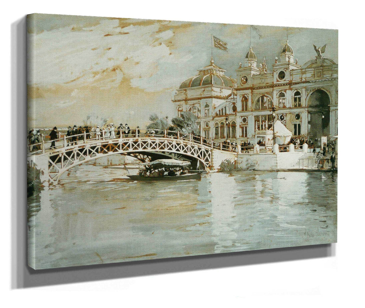 Columbian Exposition Chicago by Childe Hassam