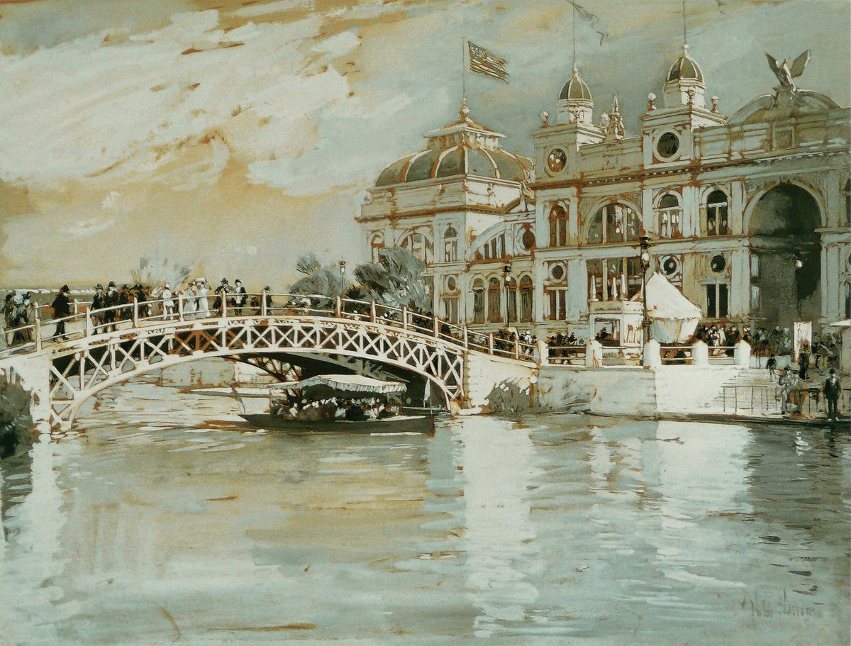 Columbian Exposition Chicago by Childe Hassam