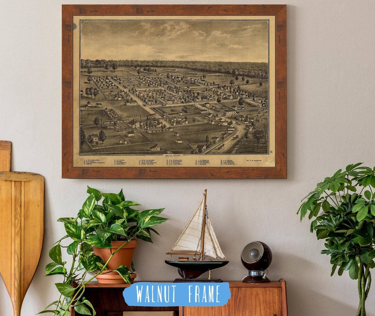 Combination Atlas Map Of Logan County Ohio State of Ohio