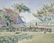 Comblat Le Chateau The Meadow Le Pre Opus June July by Paul Signac