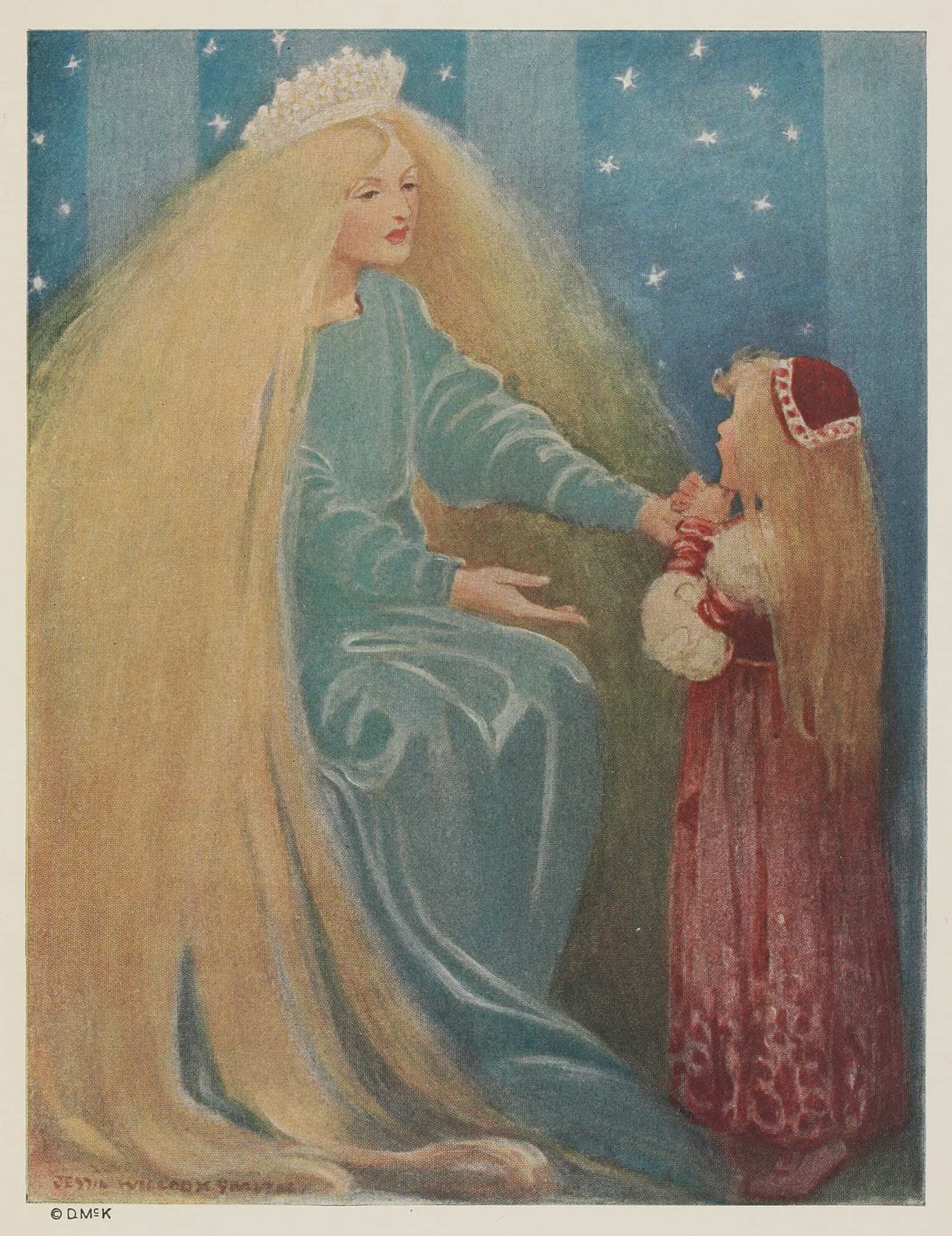 Come And She Stili Held Out Her Arms by Jessie Willcox Smith