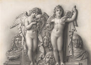 Comedy And Tragedy by Anne Louis Girodet Trioson