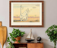 Coming Storm Mother Smelling Thunder by Herbert Crowley