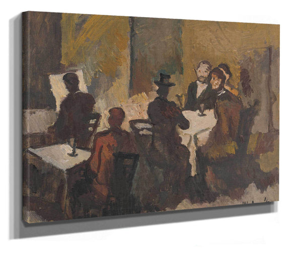 Company In A Coffee Shop by Cyprian Majernik