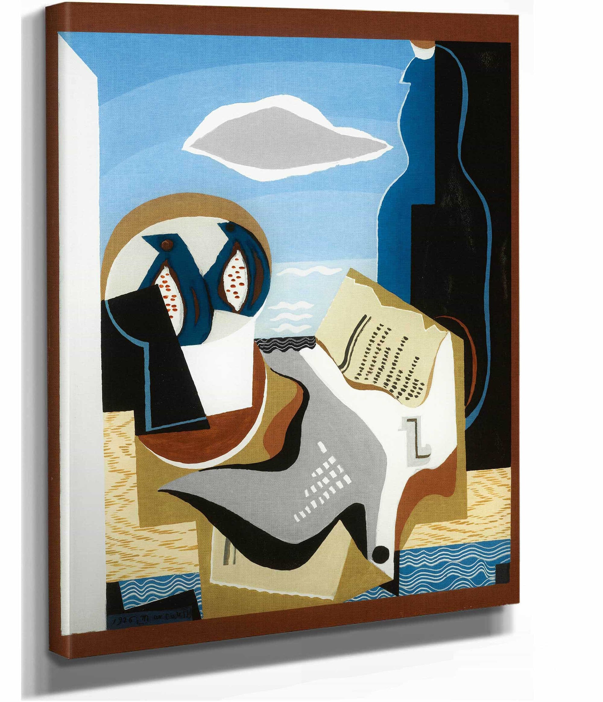 Composition A Loiseau by Louis Marcoussis