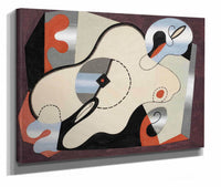 Composition Abstraite Femme Couchee by Georges Valmier