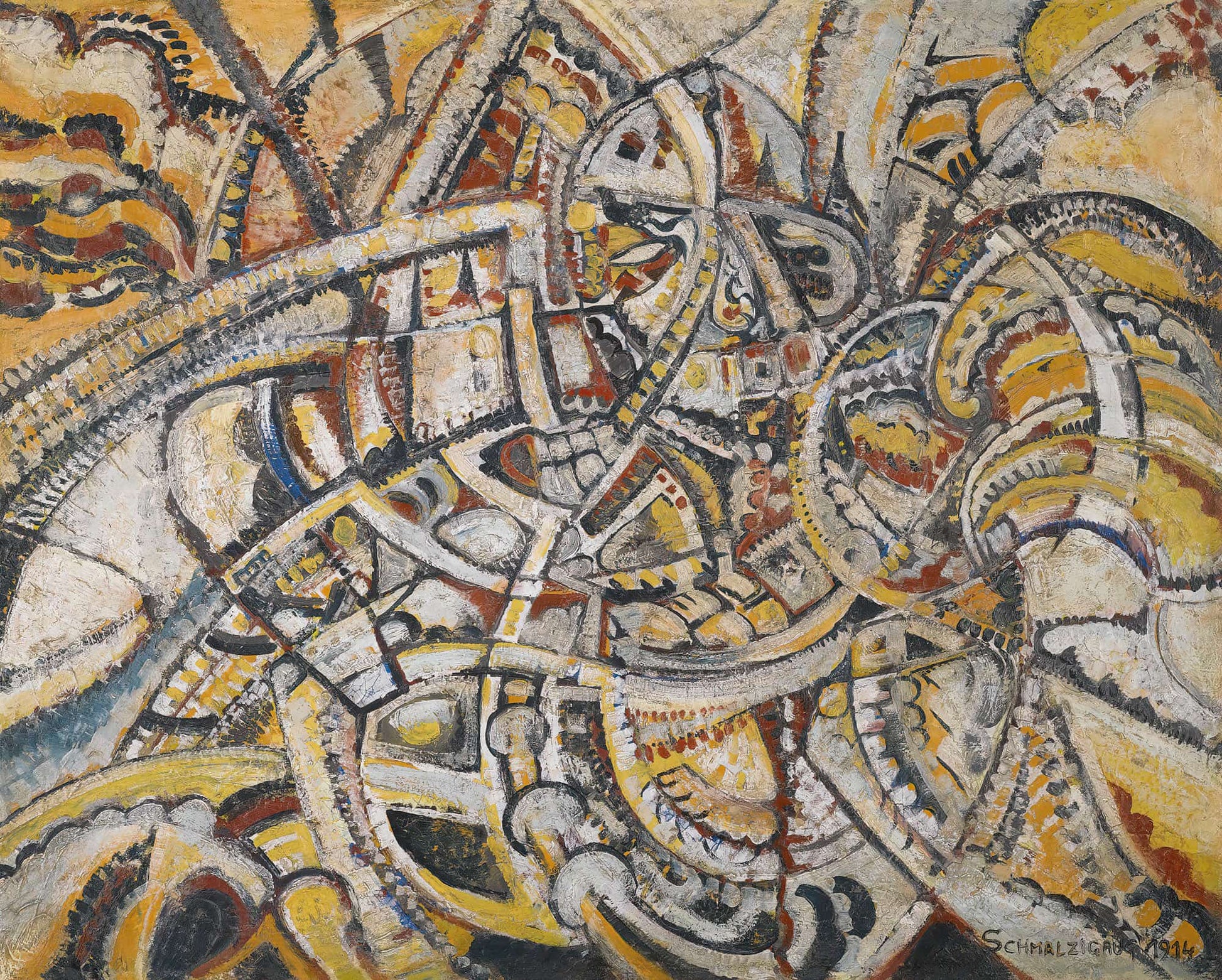 Composition Futuriste by Jules Schmalzigaug