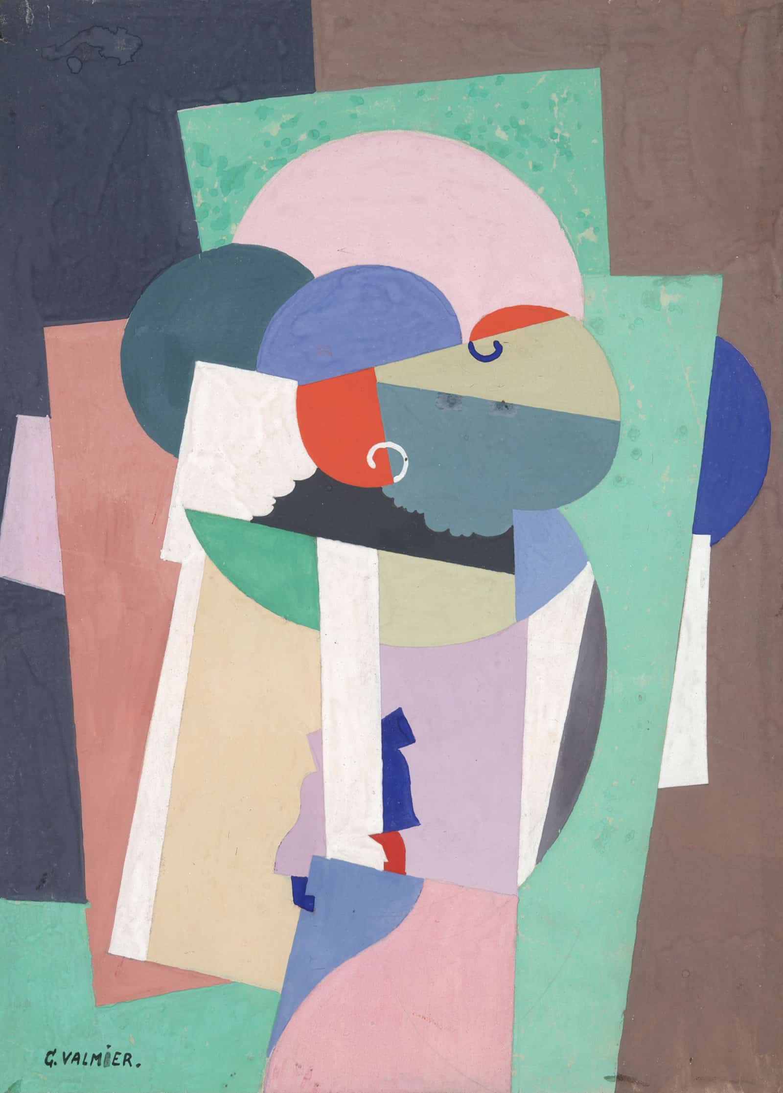Composition No   by Georges Valmier