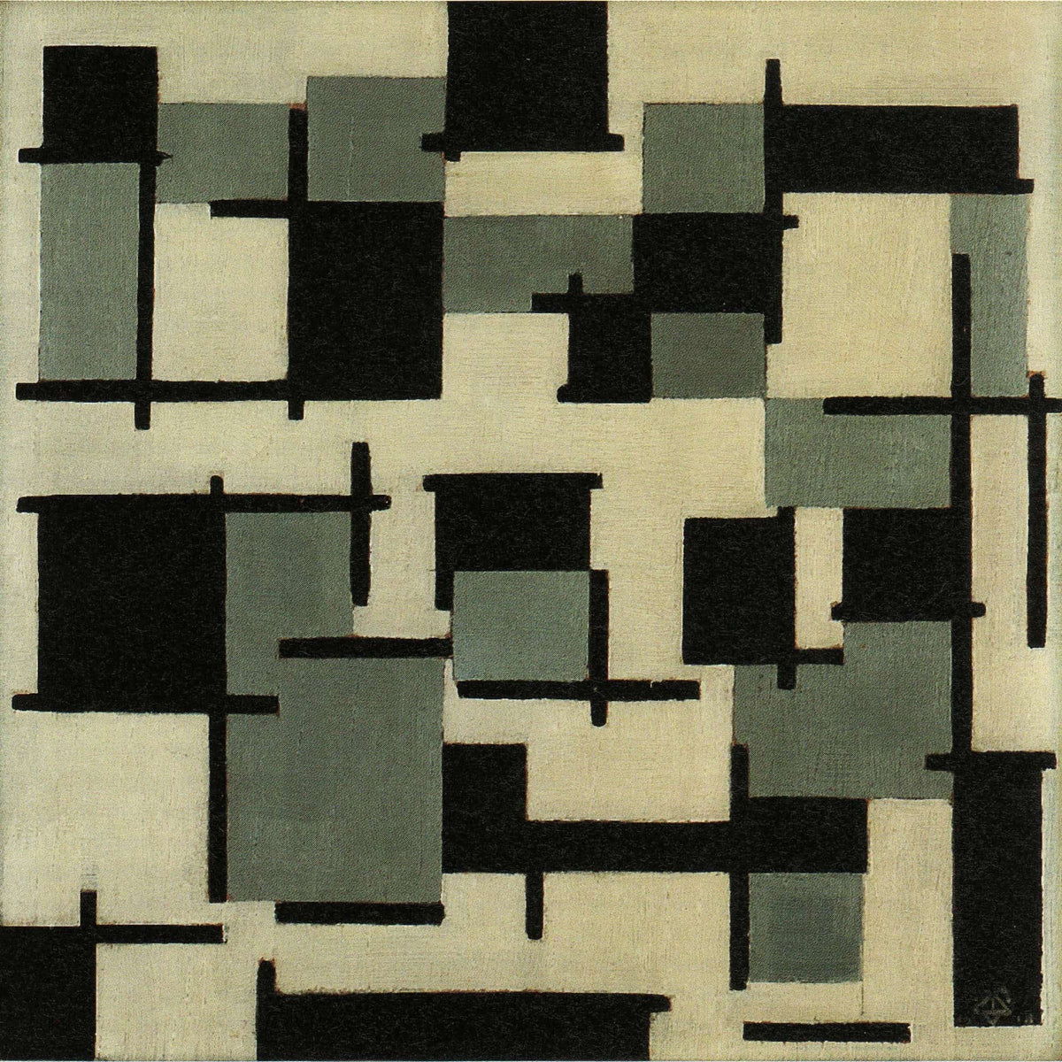 Composition Xiii by Theo Van Doesburg