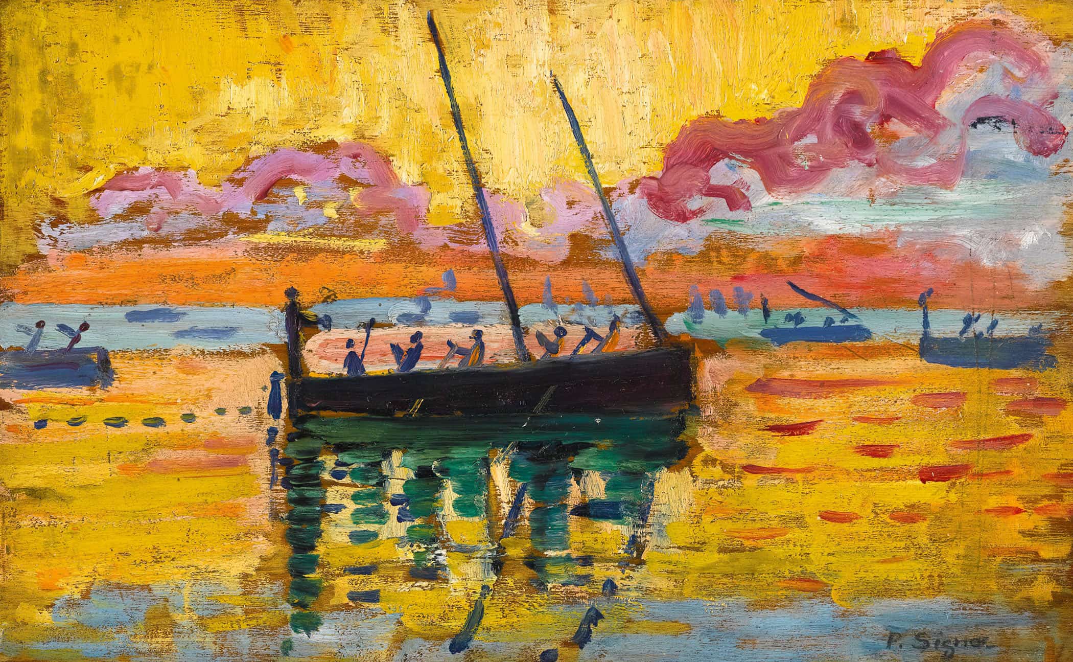 Concarneau Etude by Paul Signac