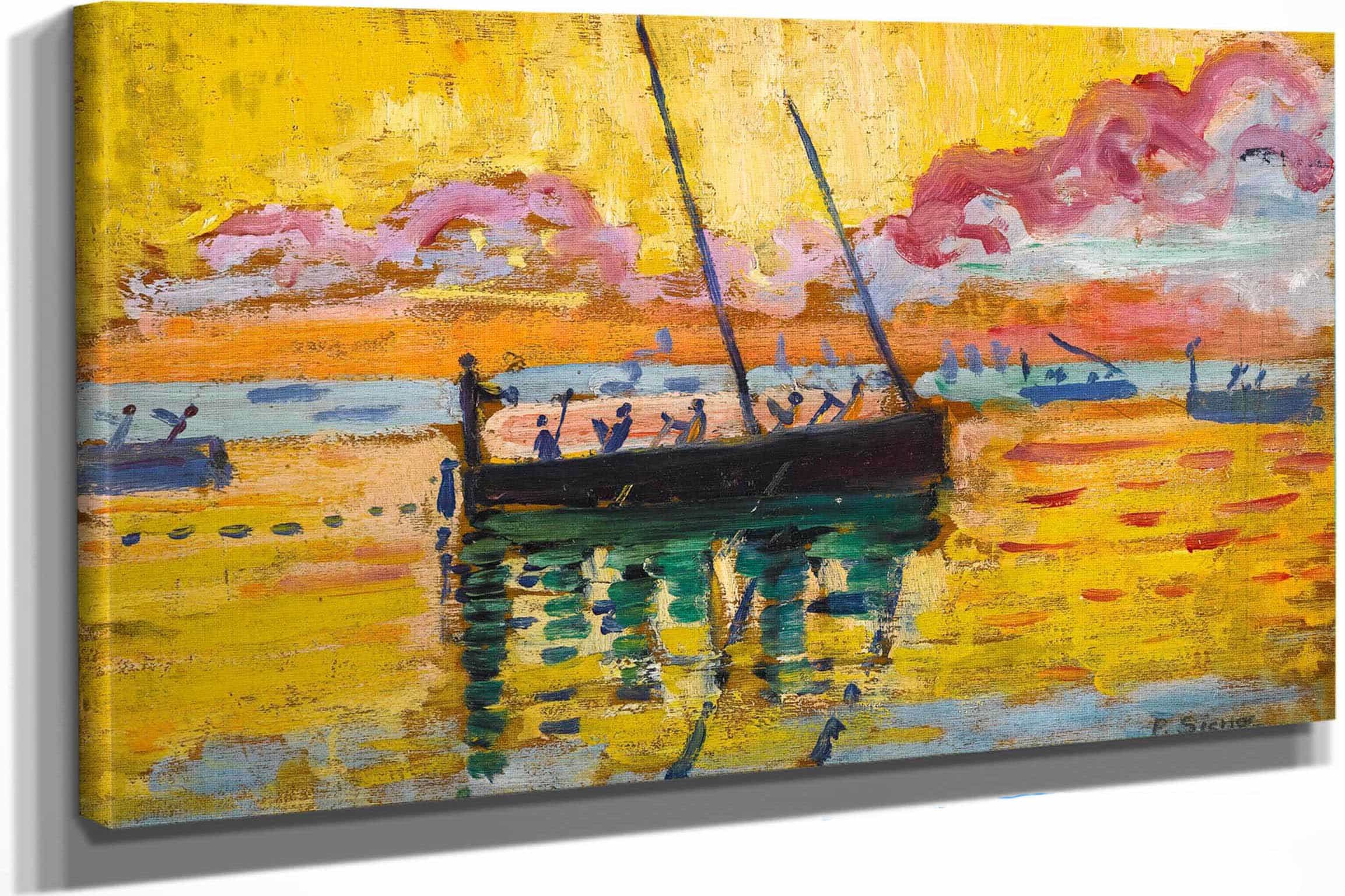 Concarneau Etude by Paul Signac