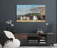 Concert At The Casino Of Deauville by Eugene Boudin