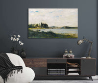 Conflans by Charles Francois Daubigny