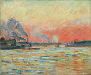 Confluent De La Seine Et De La Marne A Ivry by Armand Guillaumin
