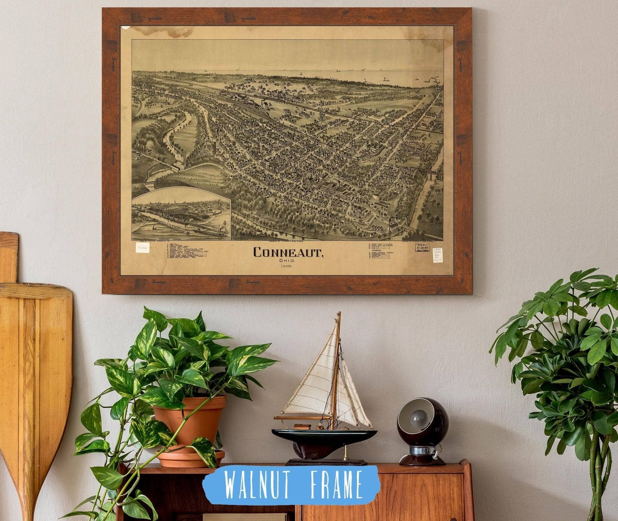 Conneaut Ohio 1896 State of Ohio