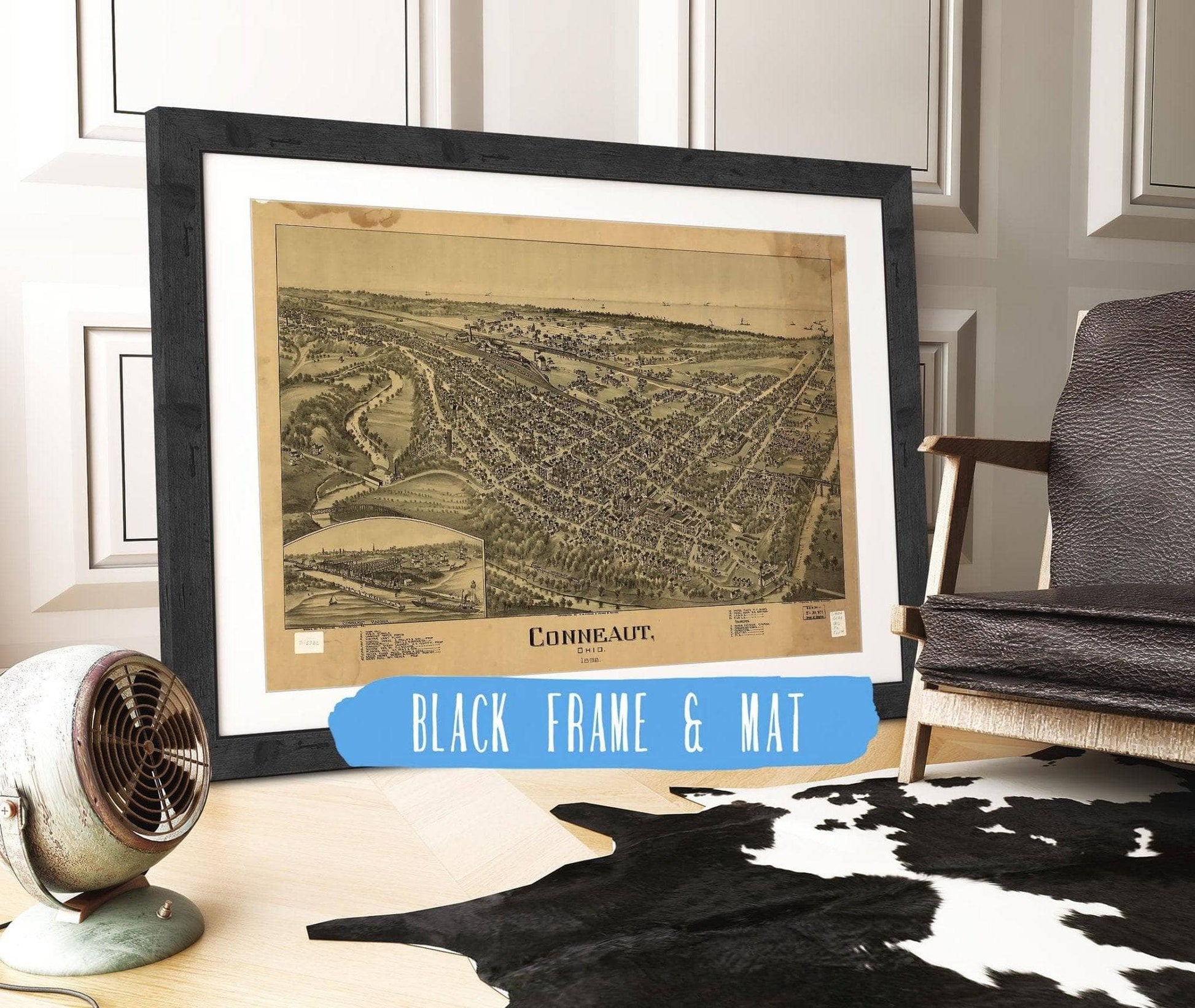 Conneaut Ohio 1896 State of Ohio