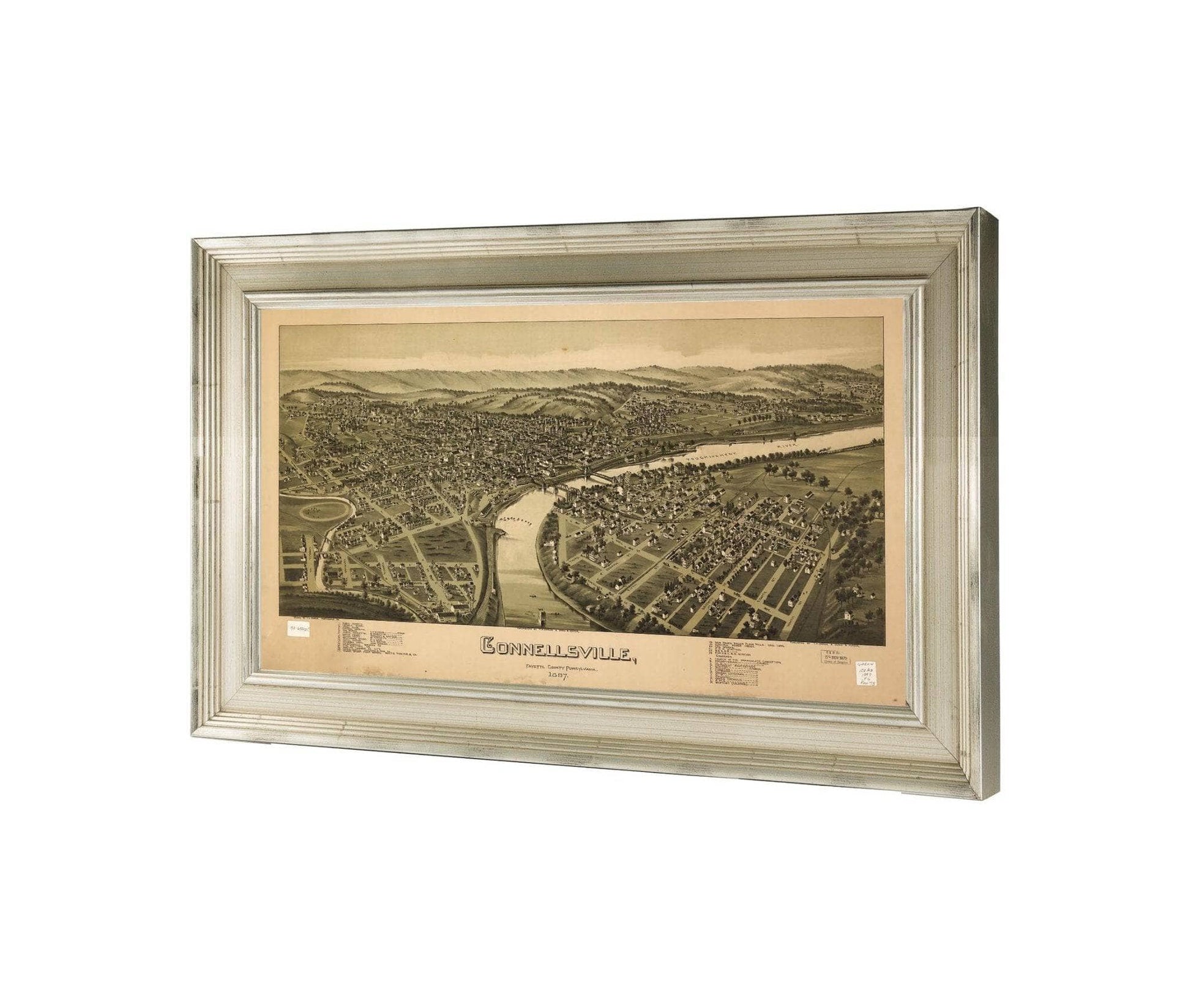 Connellsville Fayette County Pennsylvania 1897  State Of Connecticut