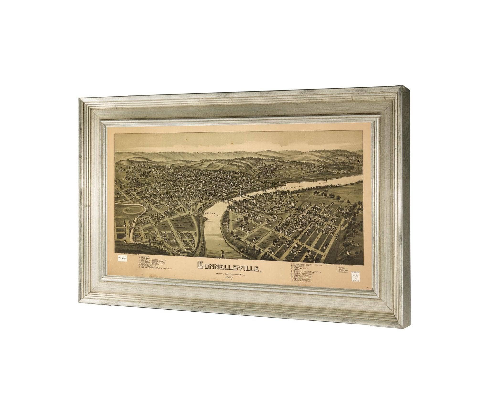 Connellsville Fayette County Pennsylvania 1897  State Of Connecticut