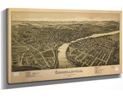Connellsville Fayette County Pennsylvania 1897  State Of Connecticut