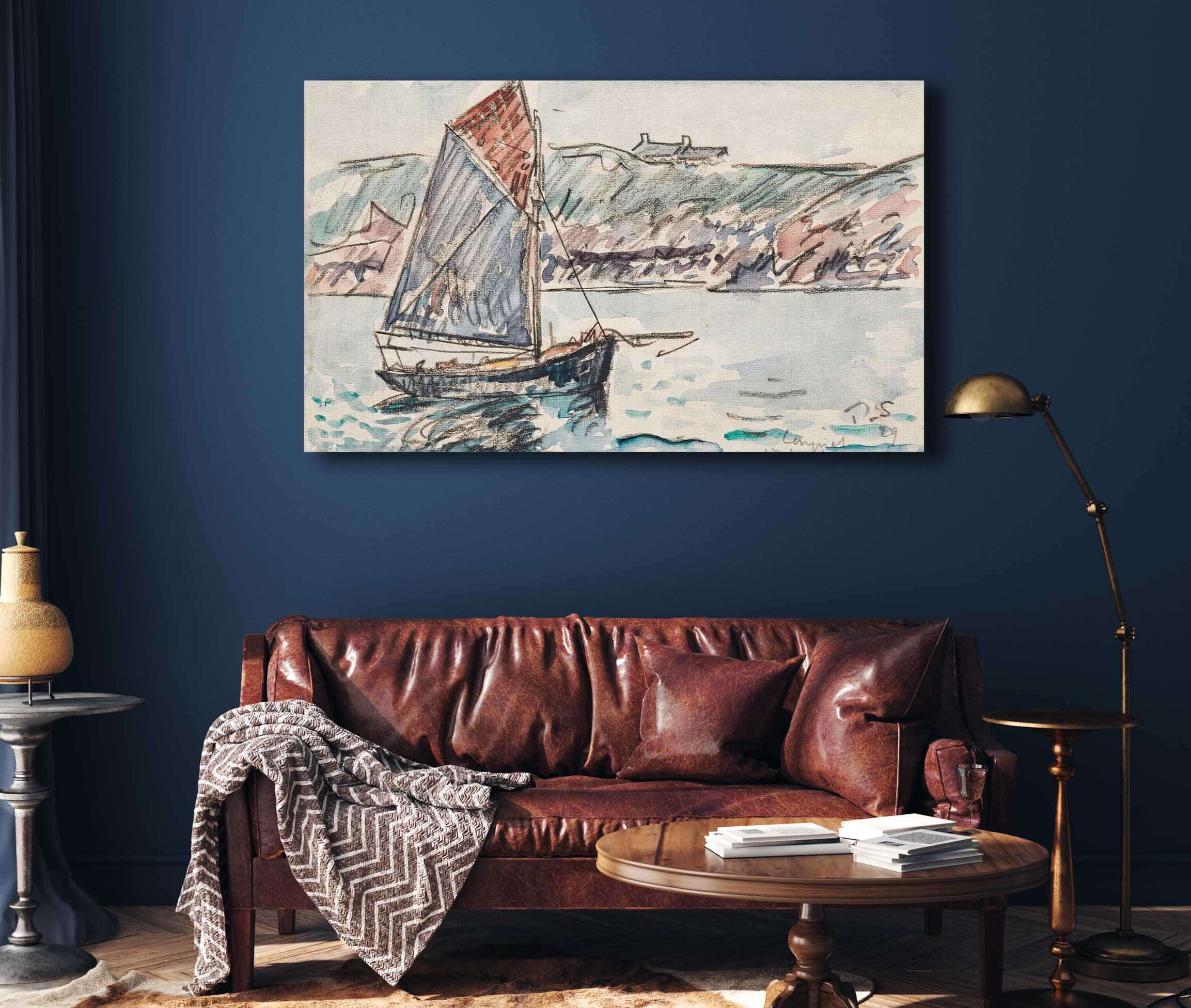 Conquet Voilier by Paul Signac