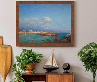 Constantinople From The Sea Of Marmara by Felix Ziem