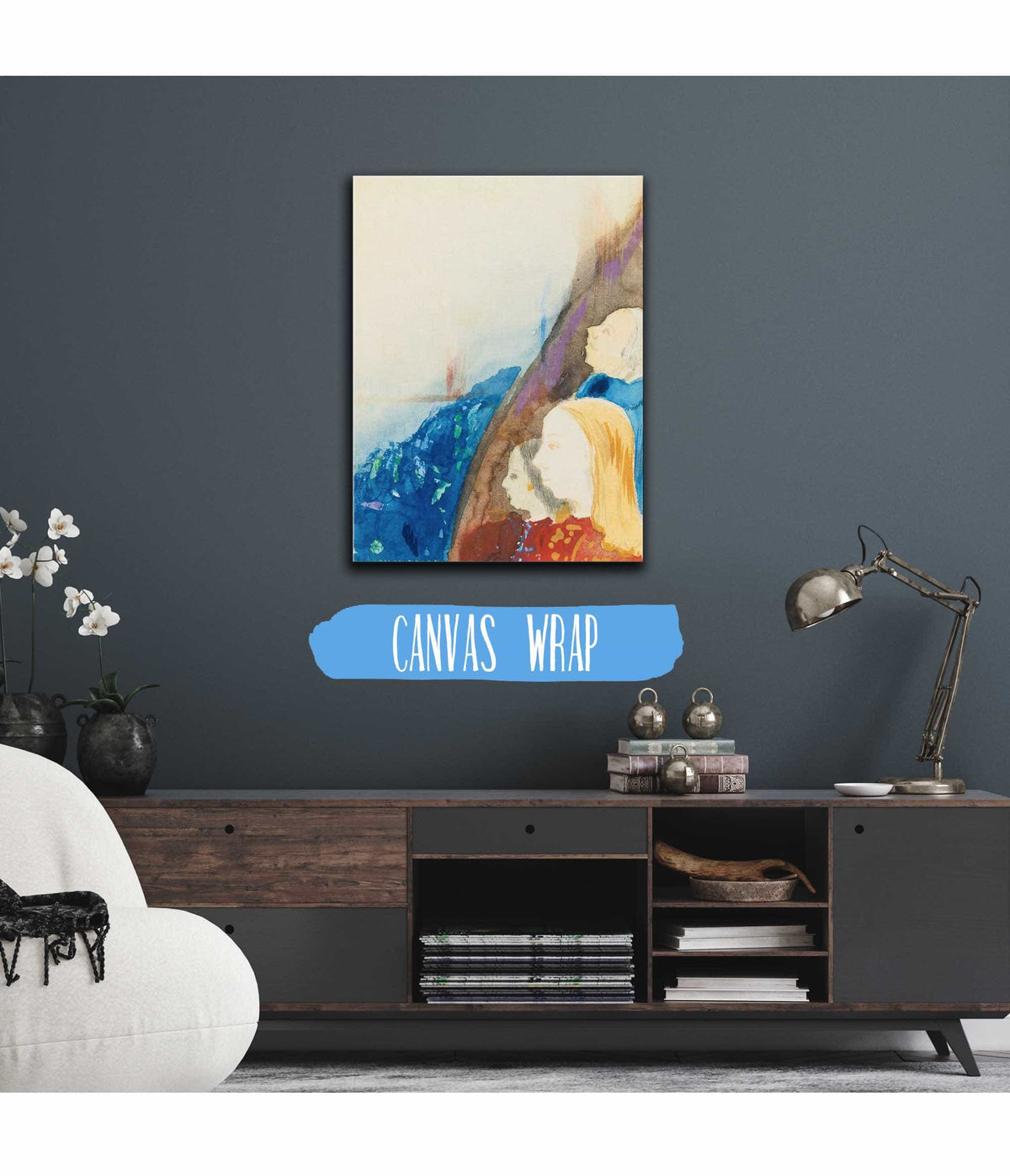 Contemplation by Odilon Redon