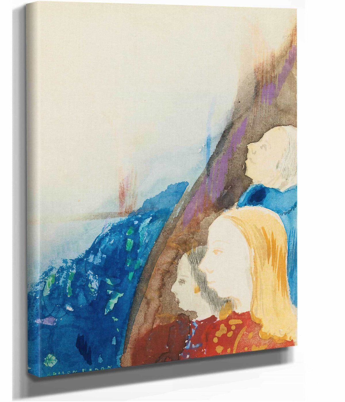 Contemplation by Odilon Redon