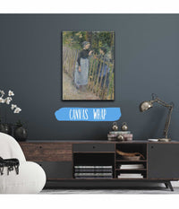 Conversation by Camille Pissarro