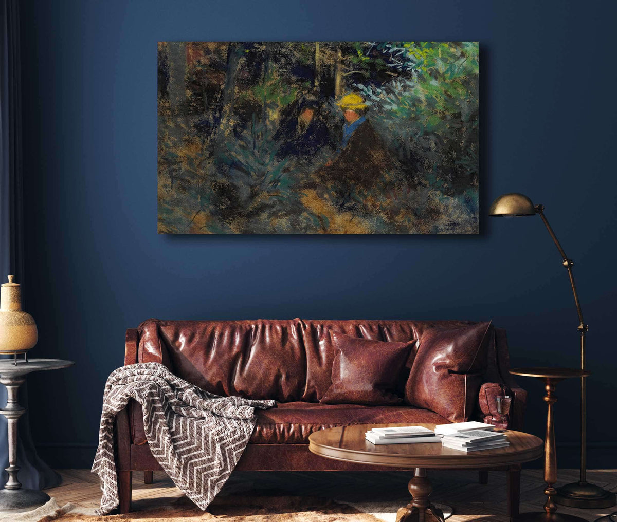 Conversation In The Forest by Robert Henri