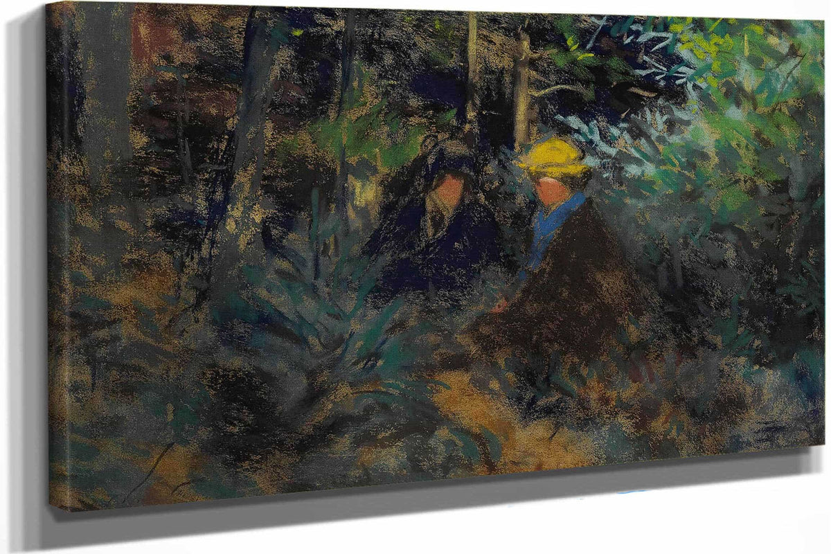 Conversation In The Forest by Robert Henri