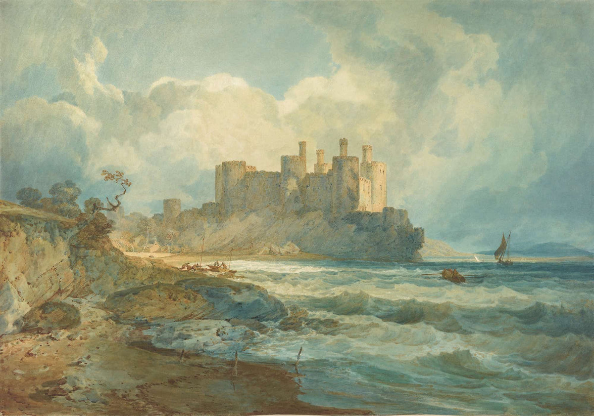 Conway Castle North Wales by Joseph Mallord William Turner