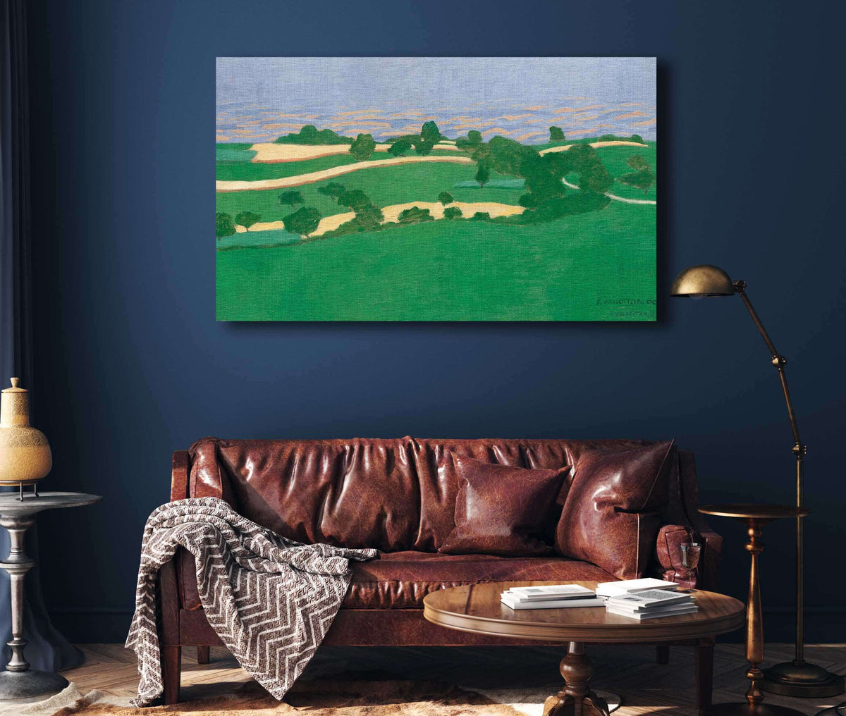 Corn Fields by Felix Vallotton