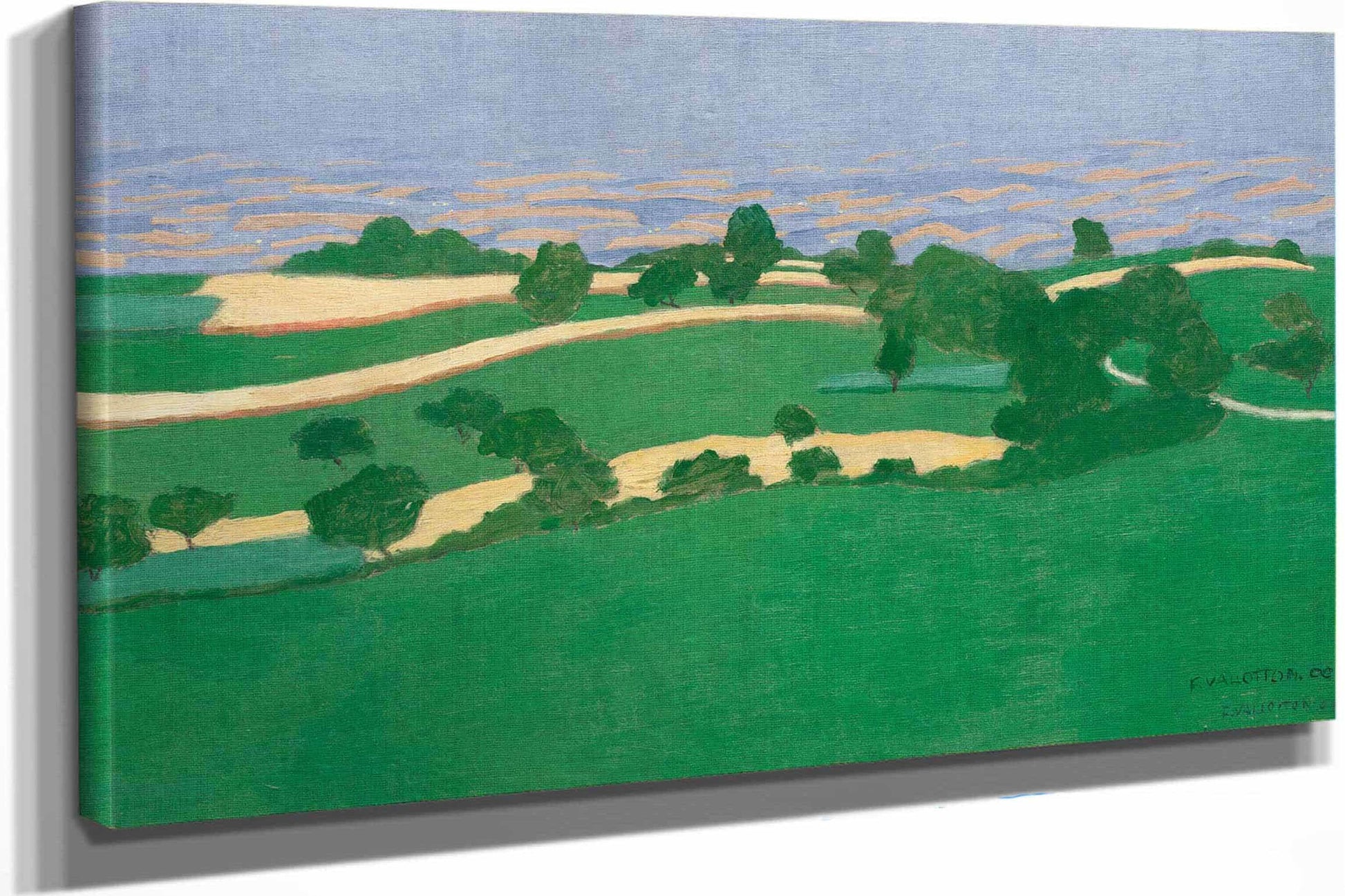 Corn Fields by Felix Vallotton