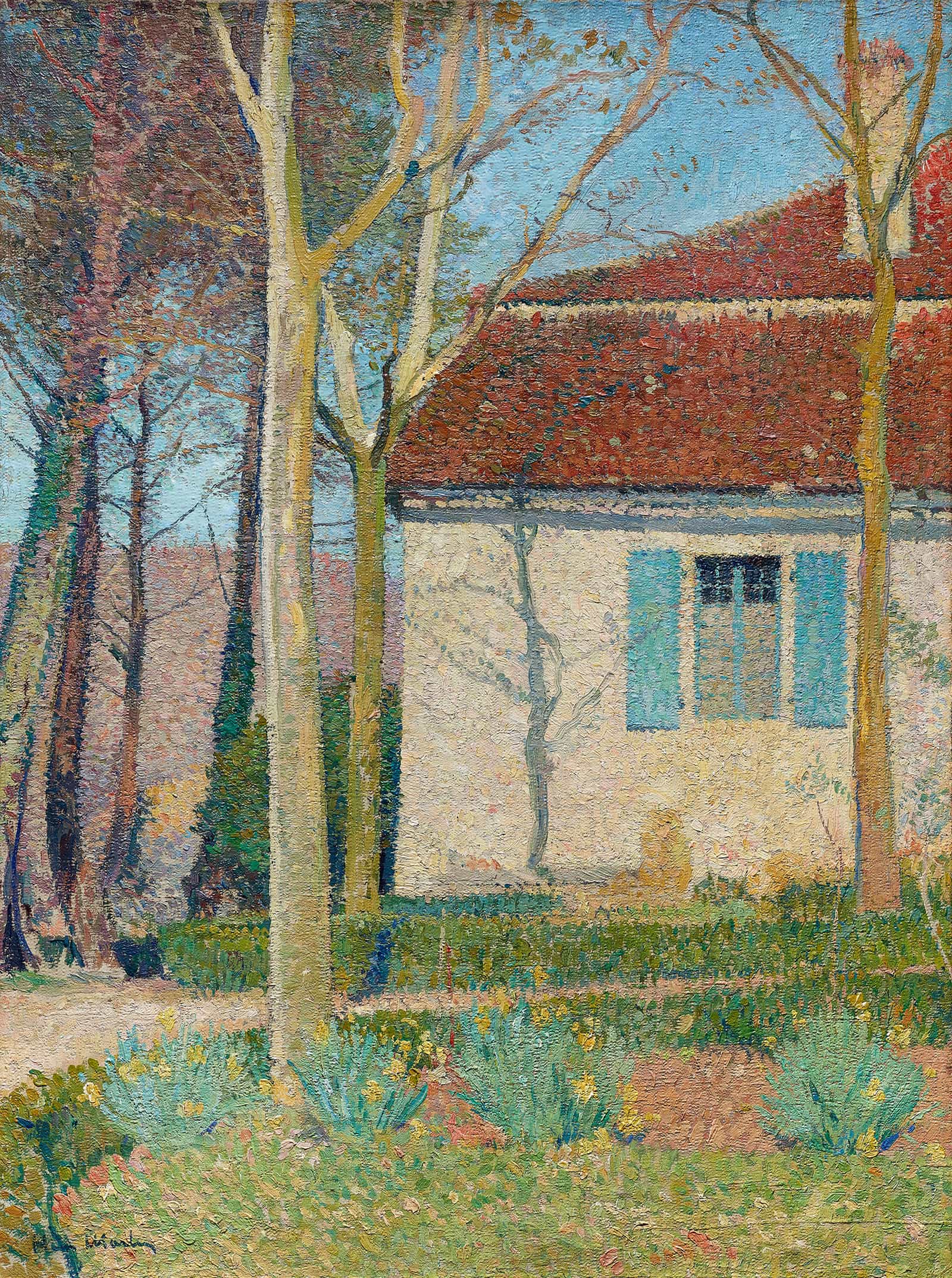 Corner Of A House S by Henri Martin