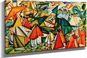 Corpus Christi Procession By Amadeo De Souza Cardoso