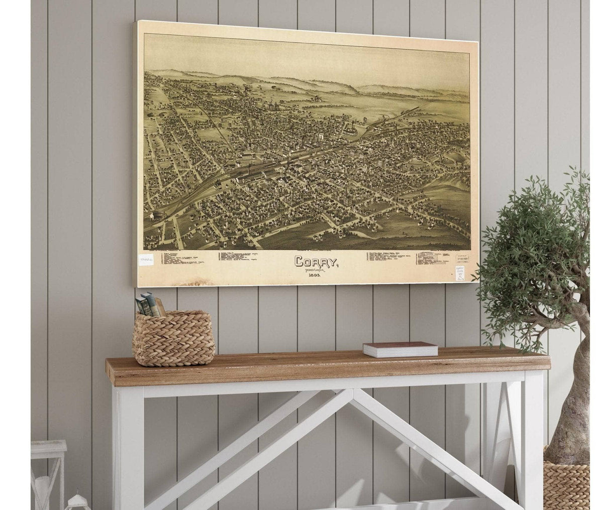 Corry Pennsylvania 1895  State Of Pennsylvania