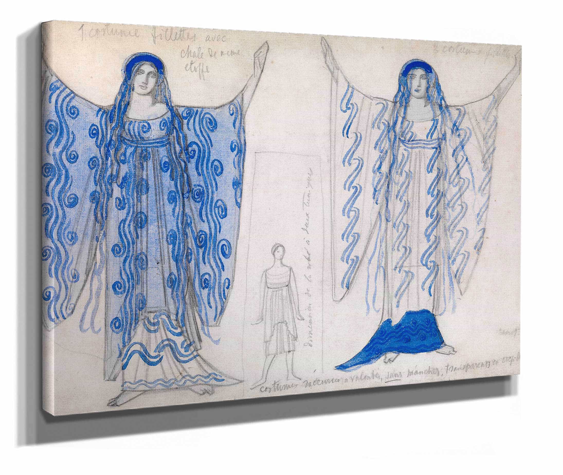Costume Design For Phaedra by Leon Bakst