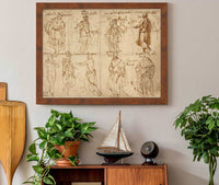 Costume Studies For Sophocles Oedipus Tyrannus  by Paolo Veronese