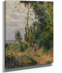 Cote Des Grouettes Near Pontoise by Camille Pissarro