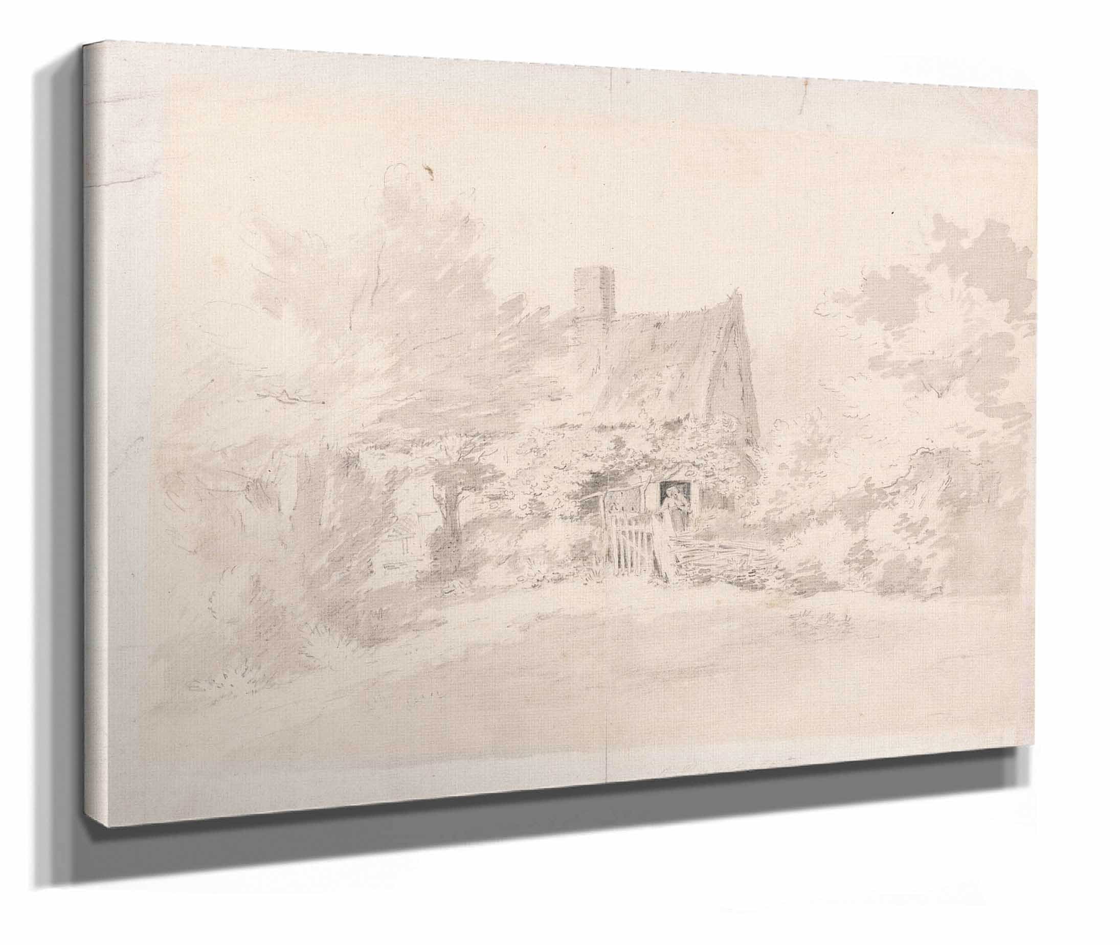 Cottage Among Trees by John Constable