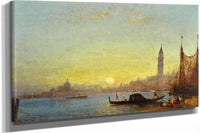 Coucher De Soleil A Venise by Felix Ziem