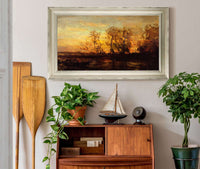 Coucher De Soleil by Felix Ziem