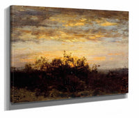 Coucher De Soleil by Felix Ziem