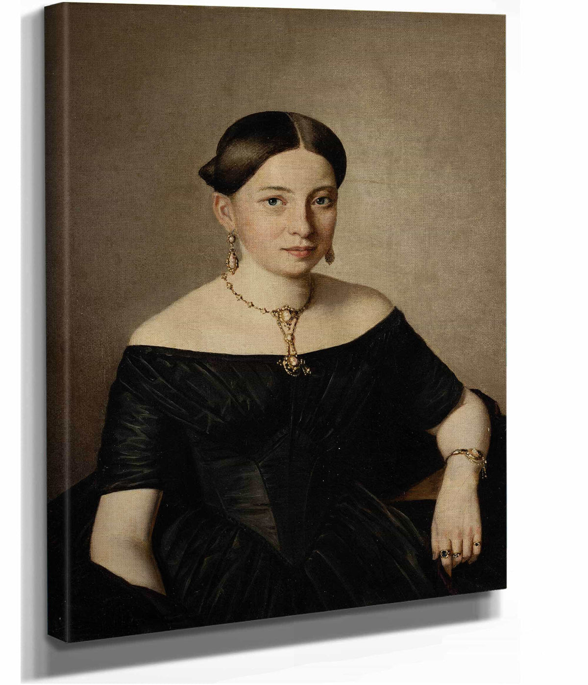 Countess Dimitri Tatischeff by Ferdinand Georg Waldmuller