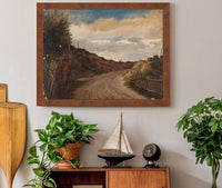 Country Road by Adolph Tidemand