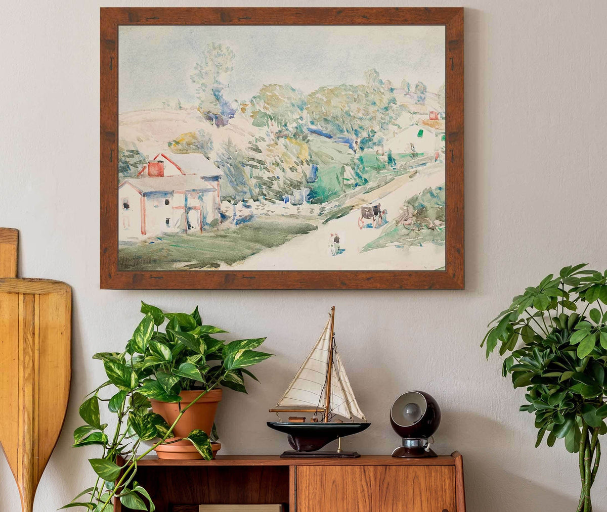 Country Road by Childe Hassam